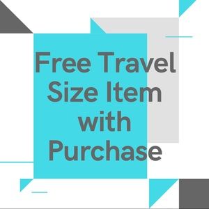 Free Travel Size Item with Purchase